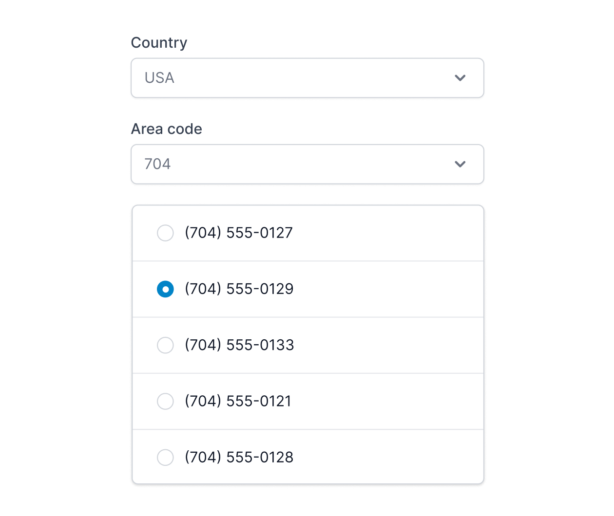 Local, Toll-Free, & Vanity Numbers